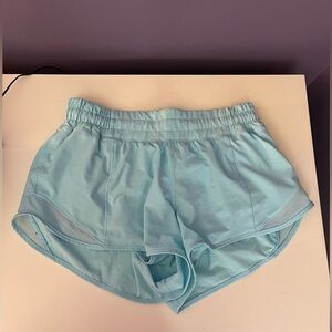 Lululemon Hotty Hot Icy Blue Short (2.5 Inch Inseam)